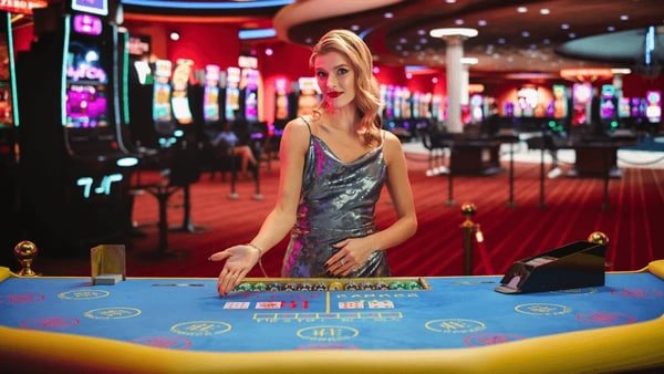 Tampilan permainan Hot Pot di platform alladin666 dengan dealer live dan pilihan taruhan
